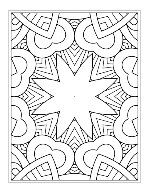 Mandala Coloring Book Pages