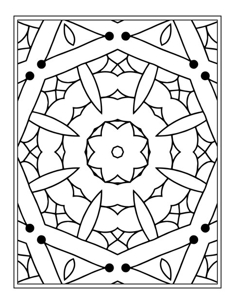 Mandala Coloring Book Pages