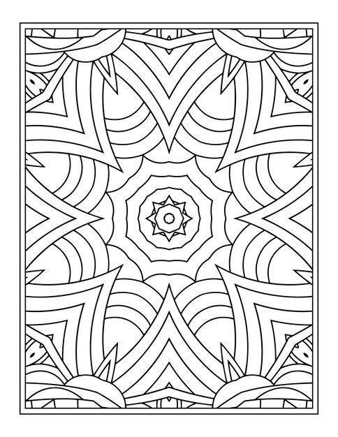 Mandala Coloring Book Pages