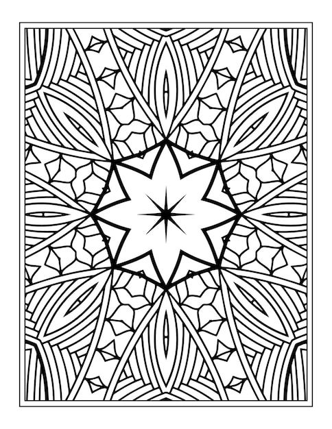 Mandala Coloring Page For Adult