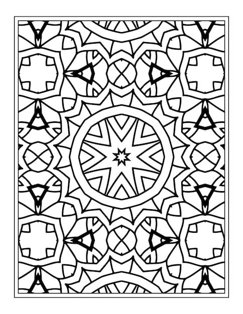 Mandala Coloring Page For Adult