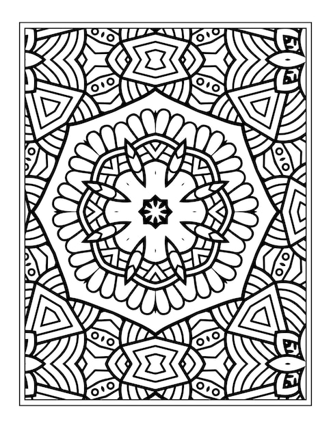 Mandala Coloring Page For Adult