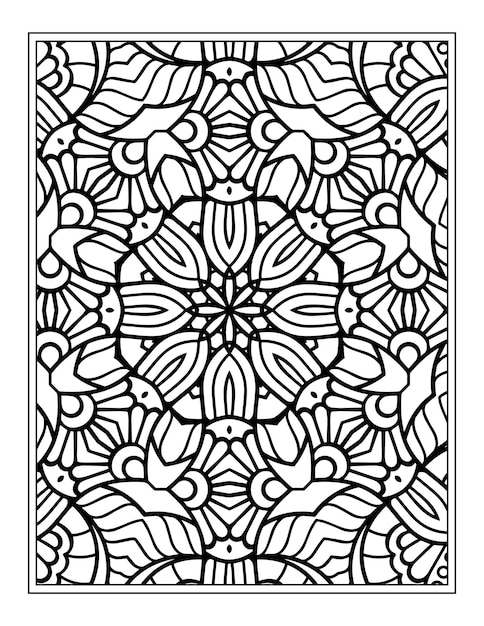 Mandala Coloring Page For Adult