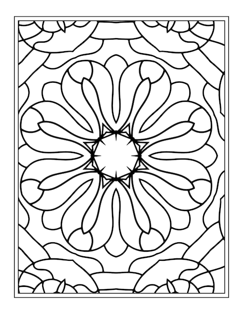 Mandala Coloring Page For Adult