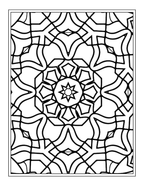 Mandala Coloring Page For Adult