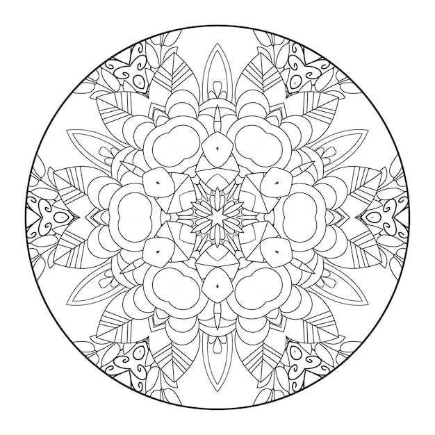 Mandala coloring page for adults Mandala coloring page kdp interior Adult coloring page