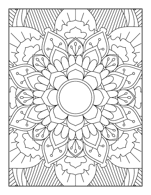 Mandala Coloring Page. Coloring Page. Mandala