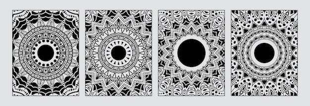 Mandala coloring page Design with Mandala background design