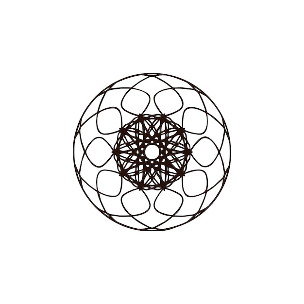 mandala coloring page