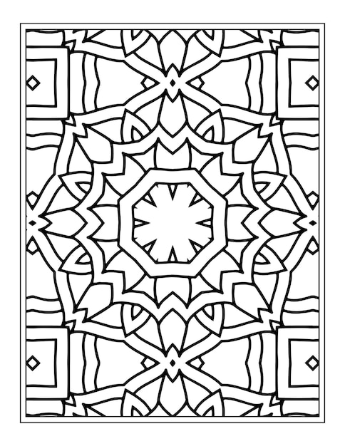 Mandala Coloring Page