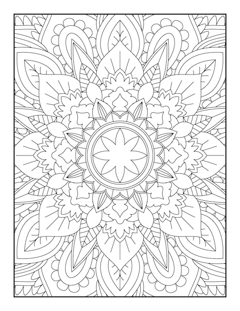 Mandala Coloring Page