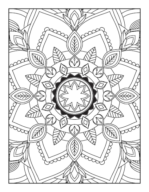 Mandala Coloring Page