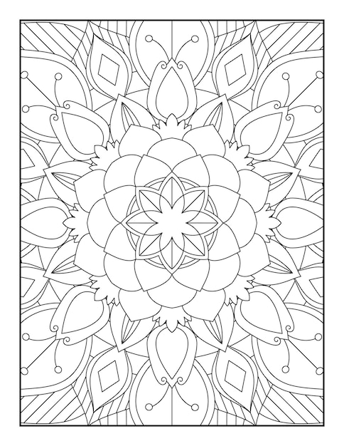 Mandala Coloring Page