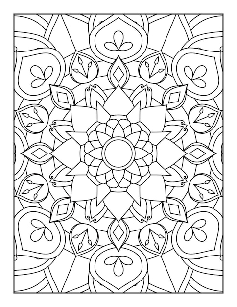 Mandala Coloring Page