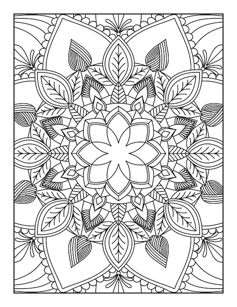 Mandala Coloring Page