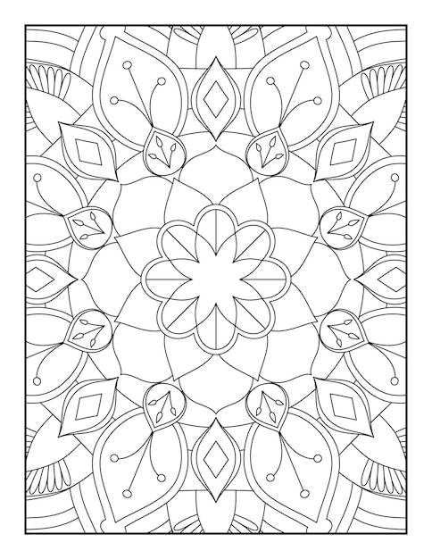 Mandala Coloring Page