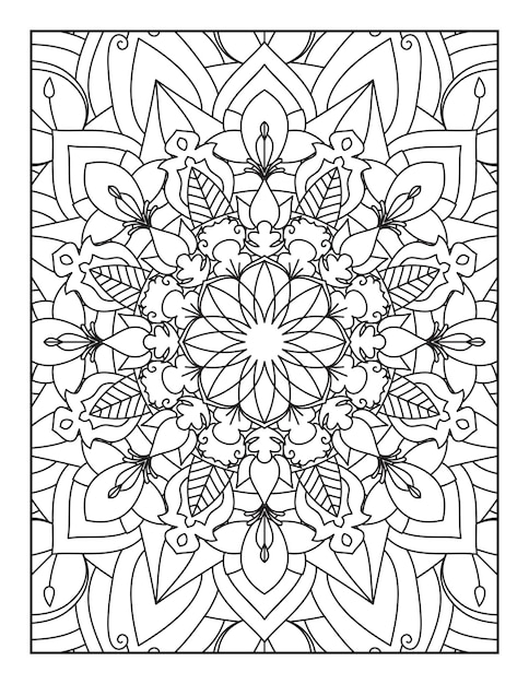 Mandala Coloring Page