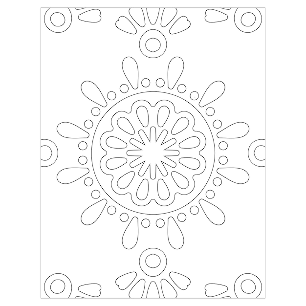 Mandala Coloring Page