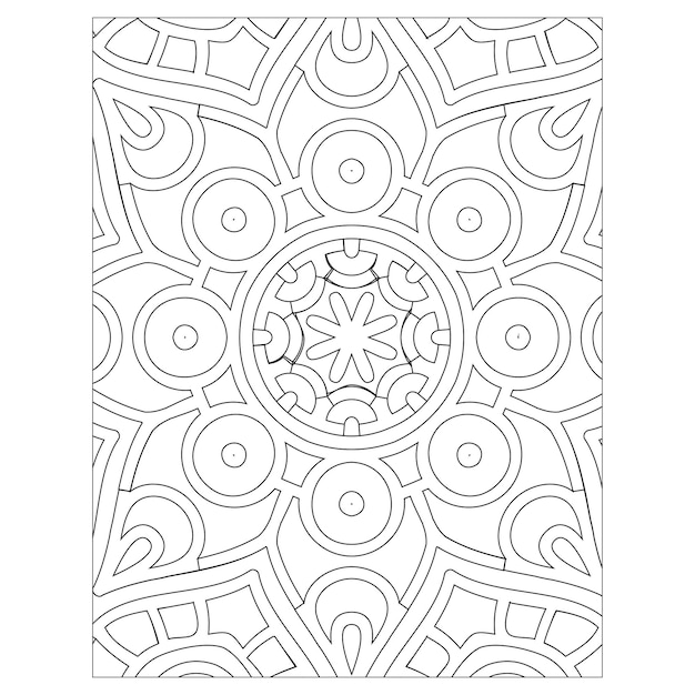 Mandala Coloring Page