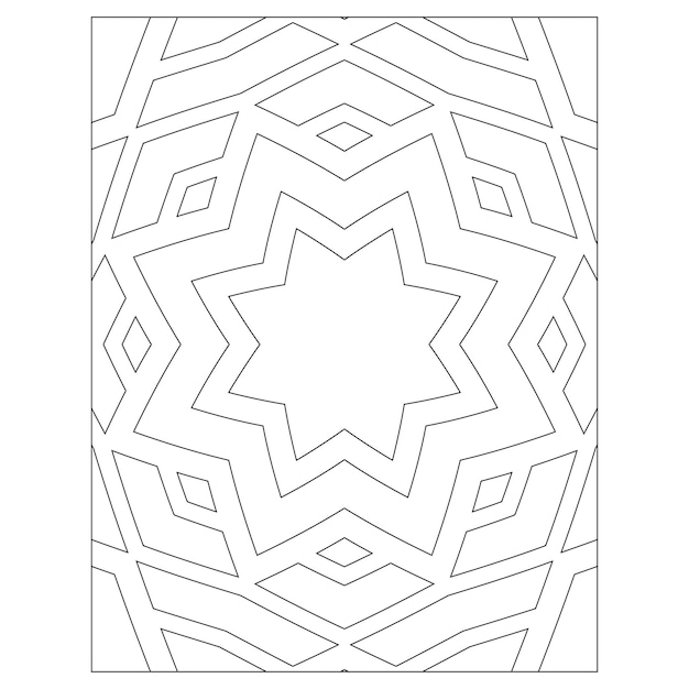 Mandala Coloring Page