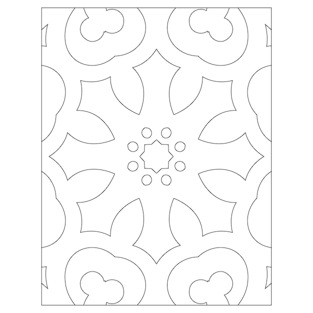 Mandala Coloring Page