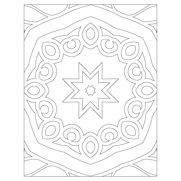 Mandala Coloring Page