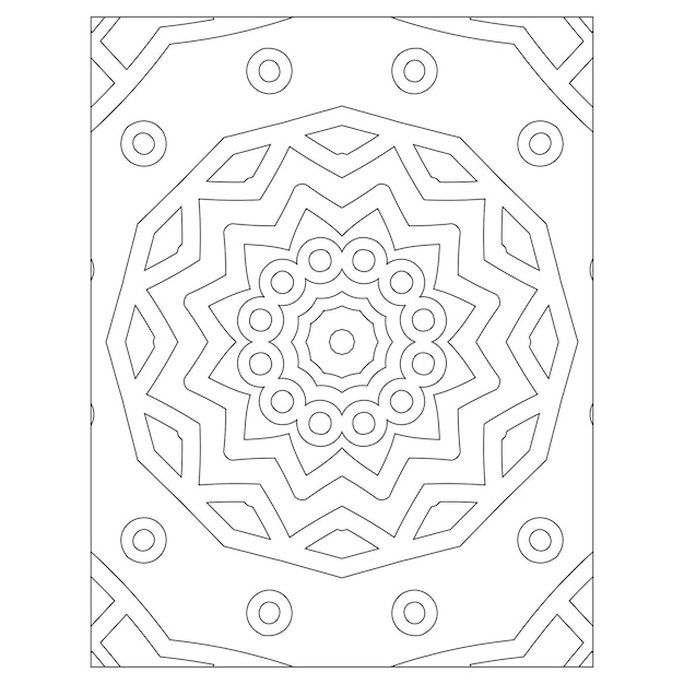 Mandala Coloring Page