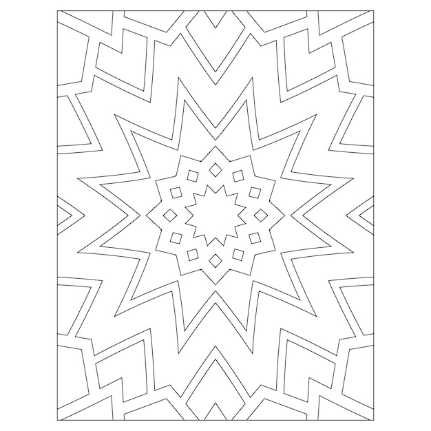 Mandala Coloring Page