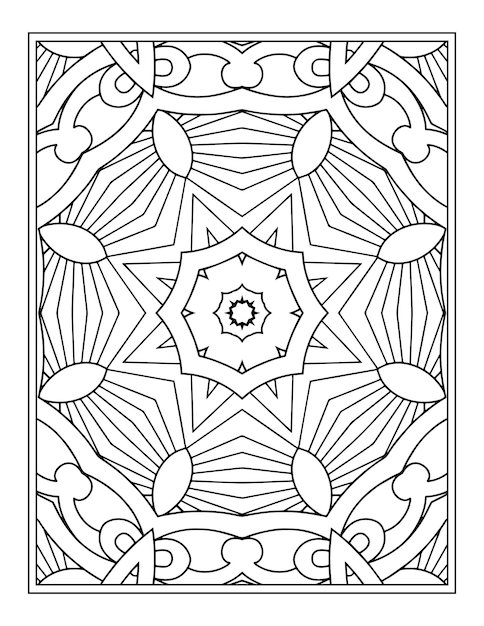 Mandala Coloring Pages for Kdp