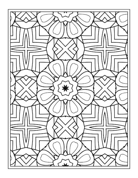 Mandala Coloring Pages for Kdp