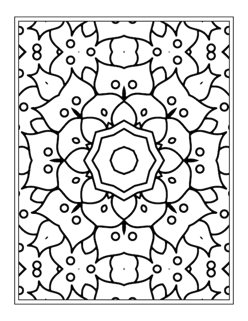 Mandala Coloring Pages for Kdp