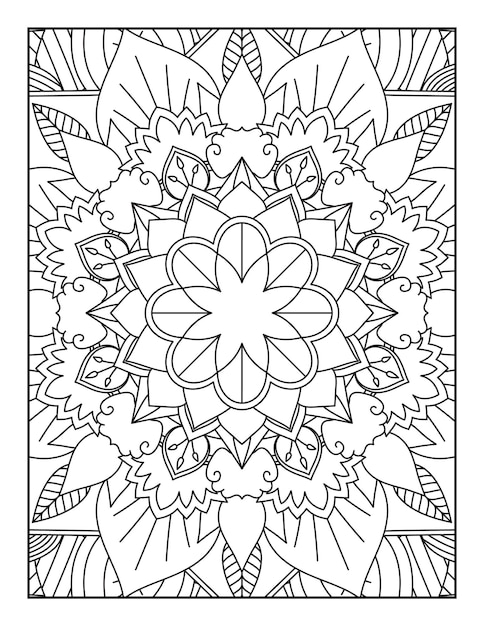 Mandala Coloring Pages Mandala Coloring Book Mandala Coloring Book Pages Coloring Book For Kids