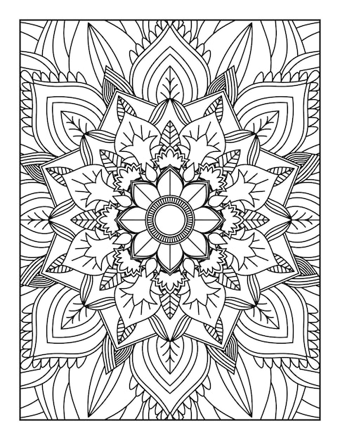 Mandala Coloring Pages Mandala Coloring Book Mandala Coloring Book Pages Coloring Book For Kids