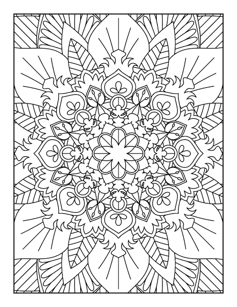 Mandala Coloring Pages Mandala Coloring Book Mandala Coloring Book Pages Coloring Book For Kids