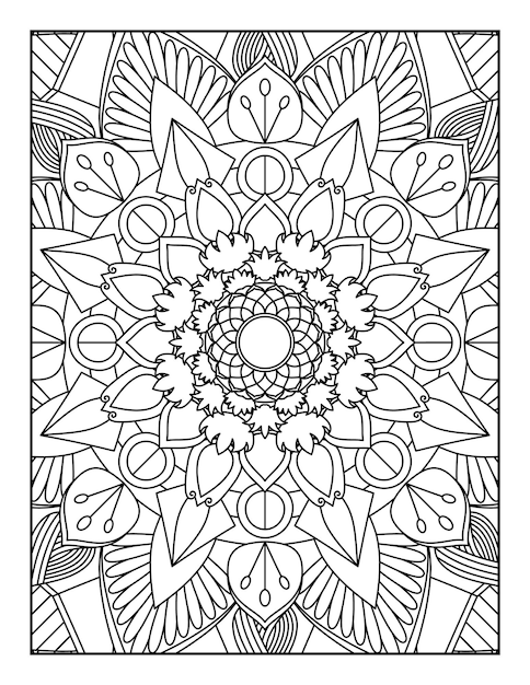 Mandala Coloring Pages Mandala Coloring Book Mandala Coloring Book Pages Coloring Book For Kids