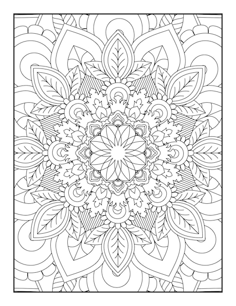 Mandala Coloring Pages Mandala Coloring Book Mandala Coloring Book Pages Coloring Book For Kids