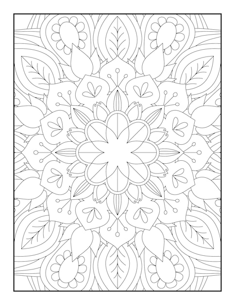 Mandala Coloring Pages, Mandala Coloring Page For Adults, Adult Coloring Pages, Mandala