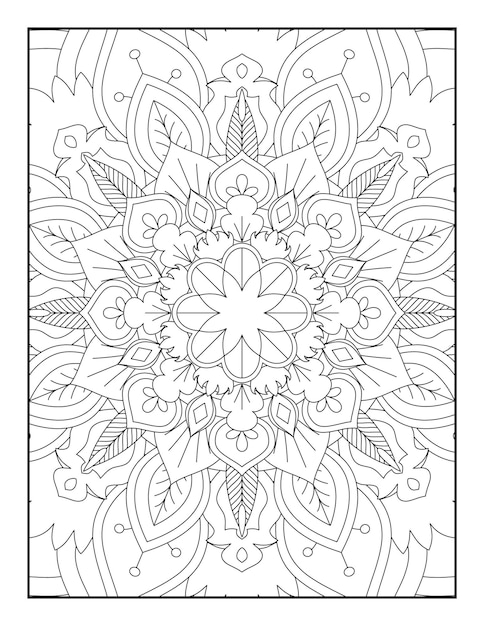 Mandala Coloring Pages, Mandala Coloring Page For Adults, Adult Coloring Pages, Mandala