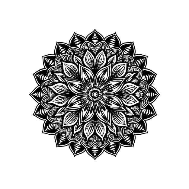 Mandala design black and white mandala design unique mandala design