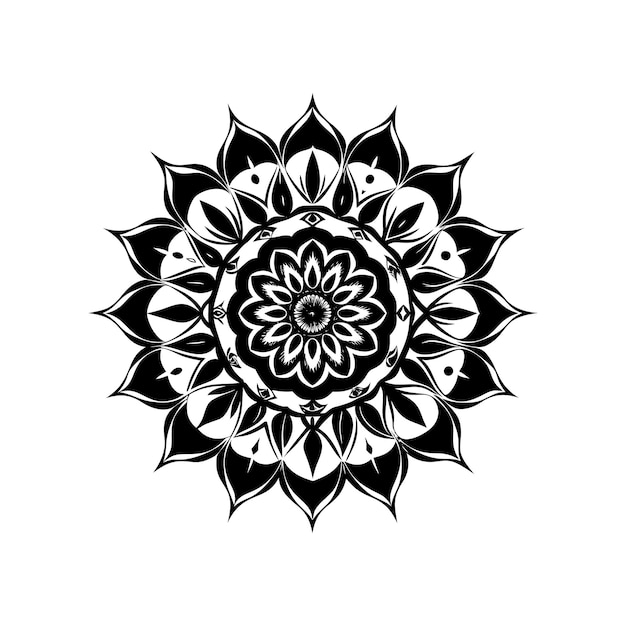 Mandala design black and white mandala design unique mandala design