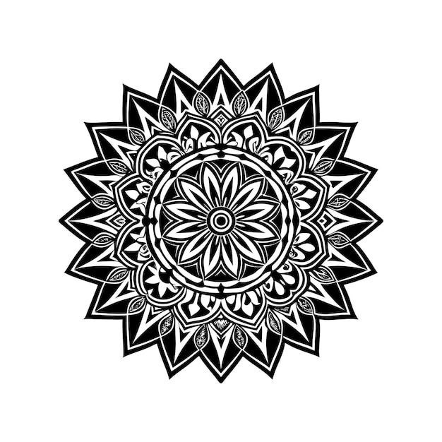 Mandala design black and white mandala design unique mandala design