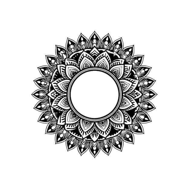 Mandala design black and white mandala design unique mandala design