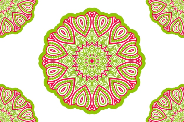 Mandala design. Vector ornamental mandala pattern design.