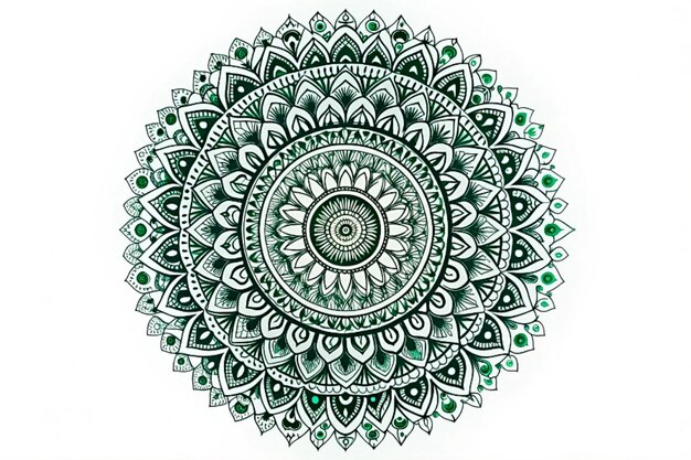 Vector mandala design