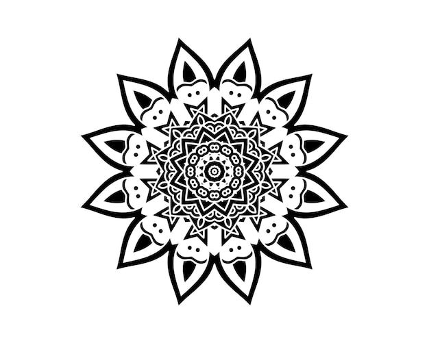 Mandala Ethnic decorative element Hand drawn backdrop Islam Arabic Indian ottoman motifs