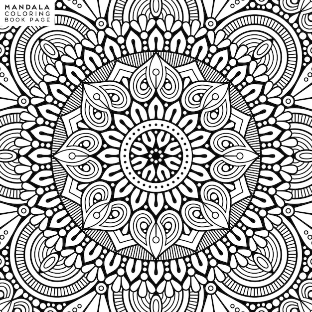 Mandala. Ethnic decorative elements