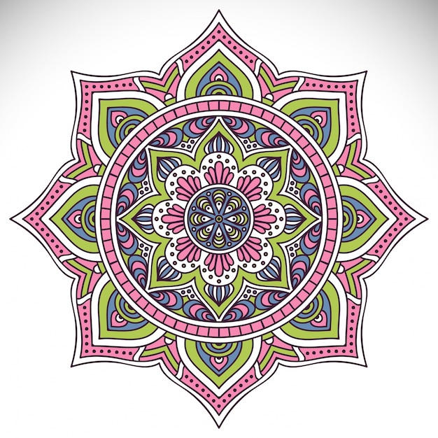 Mandala ethnic style