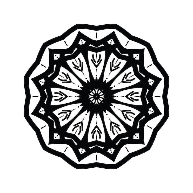 Mandala Illustration Vector Graphic