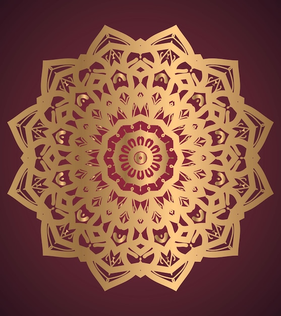 Mandala illustration vector graphic