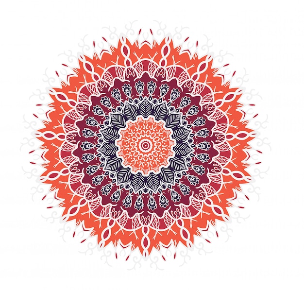 Mandala Line Template